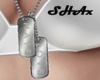 {s} love/hate dogtag