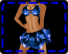 blue star rave outfit