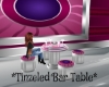 *Tinzeled* Bar Table