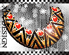 -X-ART DECO GOLDEN NECKL