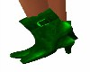 GREEN BUCKLE BOOTS