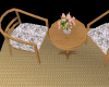 Floral Table n'Chairs