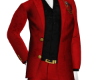 Valentine red suits