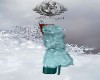 BLUE CHRISTMAS BOOTS