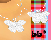 bb* butterfly necklace