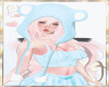 LD cute blue loli hat