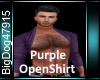 [BD]PurpleOpenShirt