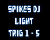 dj lights -spikes