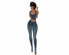 Laced Up Jeans Outfit