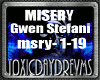 [T] MISERY Gwen Stefani