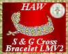 S&G Cross Bracelet LMV2