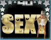 Gold Sexy Word