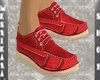 King Suede Red  Loafer