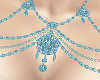 Ice Blue Shoulder Jewels