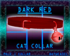 +BW+ Dark Red Cat Collar