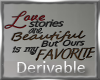 Love Stories Quote 3D