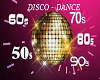 Disco dance '50's -'90's