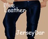 Leather Pants Blue