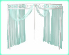 Large Teal/White Canopy