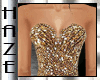 Muse Sequin Gold Mini