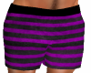 Purple Long Shorts