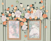wall flower art deco