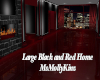 Red Black Large Home