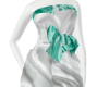 white satin mini dress