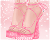 $K Spring Pink Heels