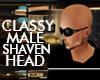 Classy Male Shaven Head