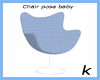 chair pose baby blue 