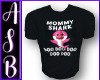 Ladies Mommy Shark Tee