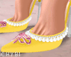 C~Pink/Yllow Amore Heels