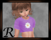 Andro Crop Daisy Purple