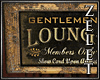|LZ|Gent Lounge Sign