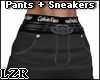 Black Pants + Sneakers