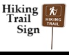 Hiking Trail Sign