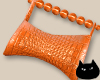 0123 Orange Snake Bag