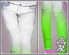 Si. Ombre jeans Lime