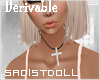 🎀 CROSS COLLAR MESH