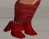 Leather Red Boots