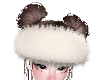 fur headband | teddy