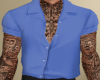 Blue Tucked Shirt