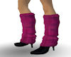 Pink Slouch Boots