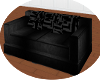 black couches with poses