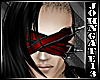 Spiked Blindfold Red