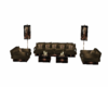 Country Western Sofa Set