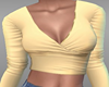 Soft Yellow Crop top