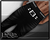 D- Black Leather Pant