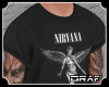 ♛ Nirvana Black TShirt